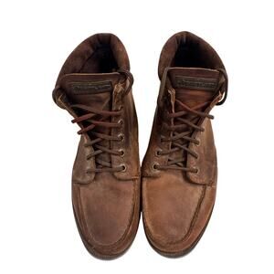 Vintage Men's Eastland Chukka Lace Up Leather Boots Size 10D Brown 90s